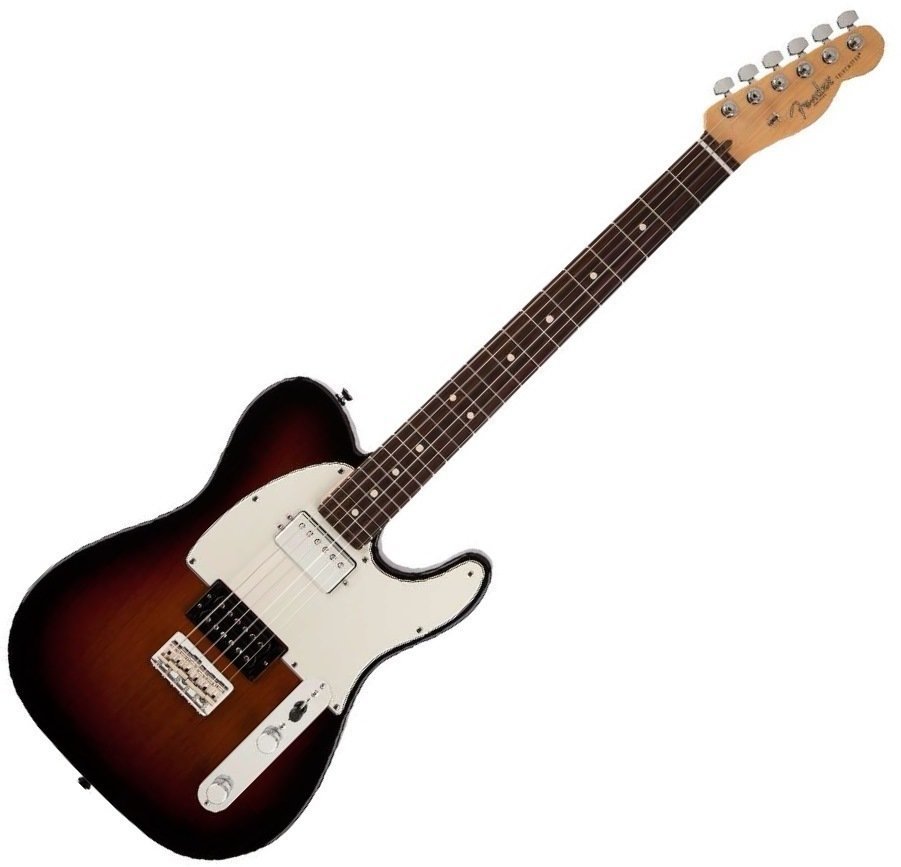 Elektrische gitaar Fender American Standard Telecaster HH, RW, 3-Color Sunburst