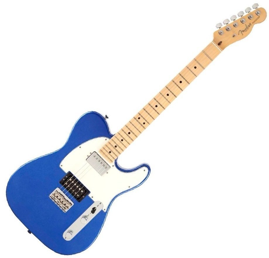 Chitară electrică Fender American Standard Telecaster HH, Maple, Ocean Blue Metallic