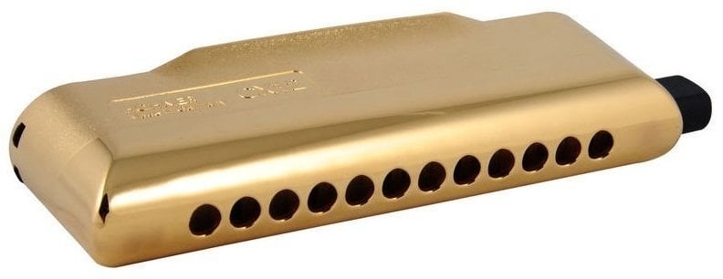 Chromatic harmonica Hohner CX 12 C gold