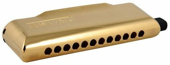 Chromatic harmonica Hohner CX 12 C gold - 1
