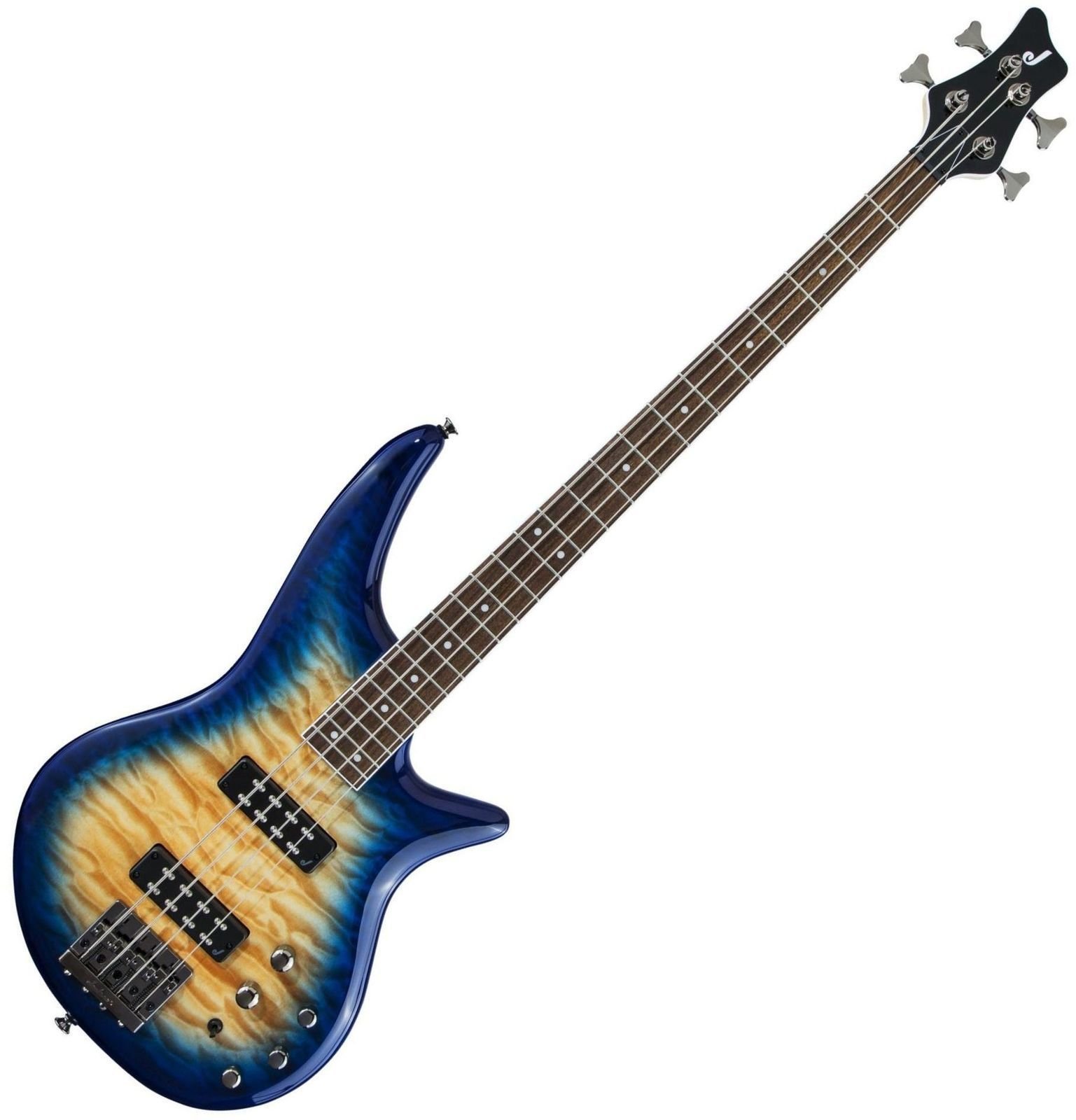 Elektrická basgitara Jackson JS3Q Spectra IV IL Amber Blue Burst (Poškodené)