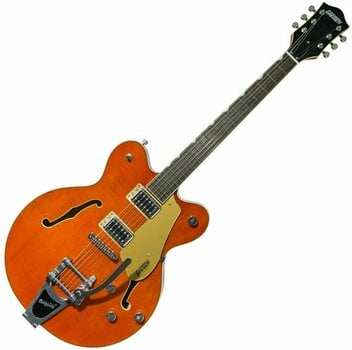 Halvakustisk gitarr Gretsch G5622T Electromatic CB DC IL Orange Stain - 1