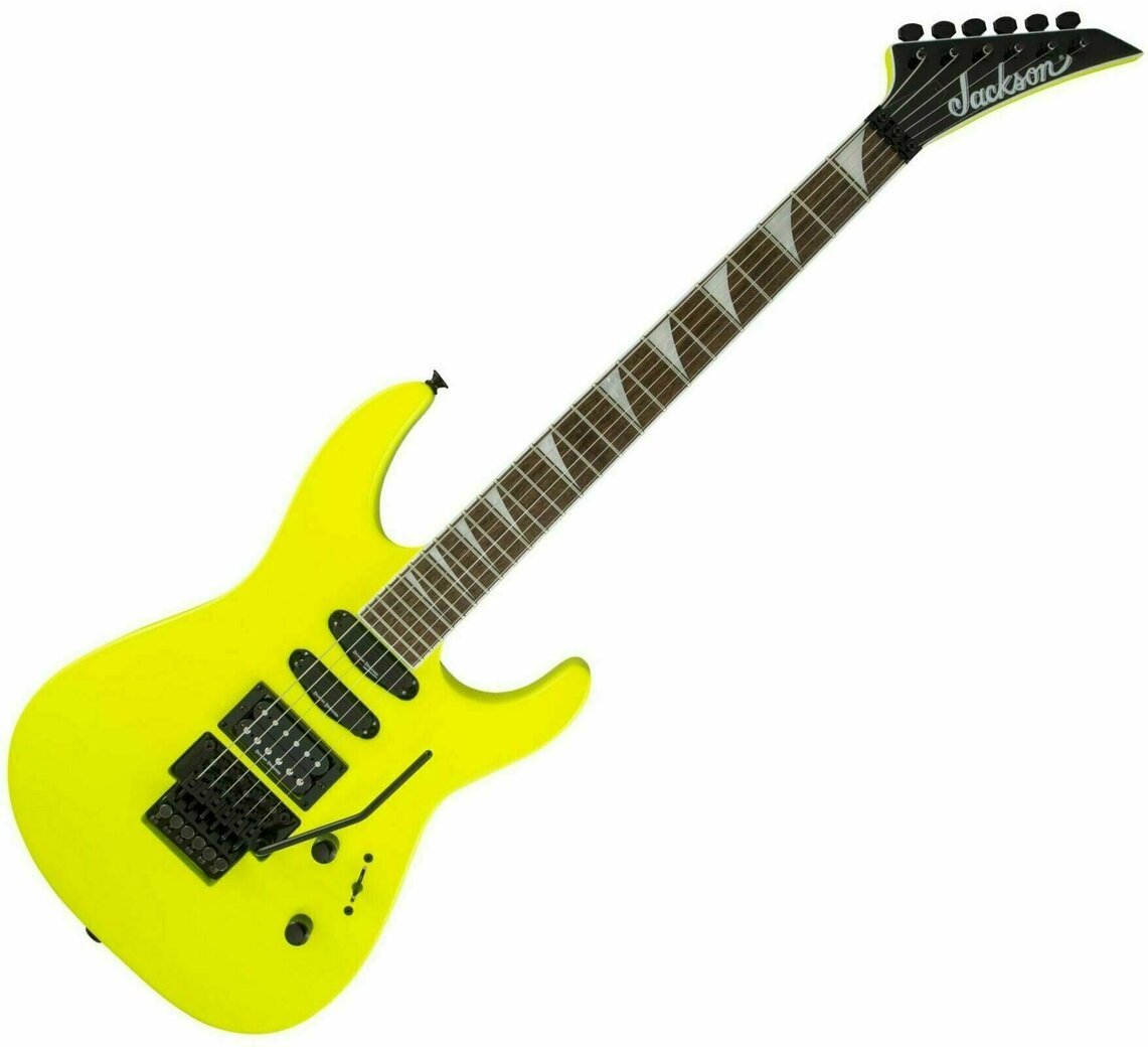 ギター X Series SOLOIST SL3X (Neon Yellow) Jackson Soloist SL3X - Neon Yellow | Sweetwater
