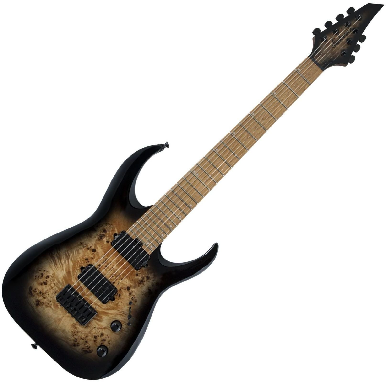 Guitare électrique Jackson Pro Series Misha Mansoor Juggernaut 7 Noir