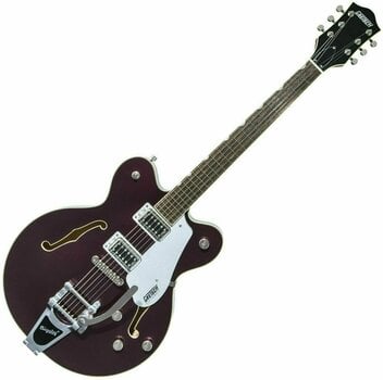 Halvakustisk gitarr Gretsch G5622T Electromatic CB DC IL Dark Cherry Metallic - 1