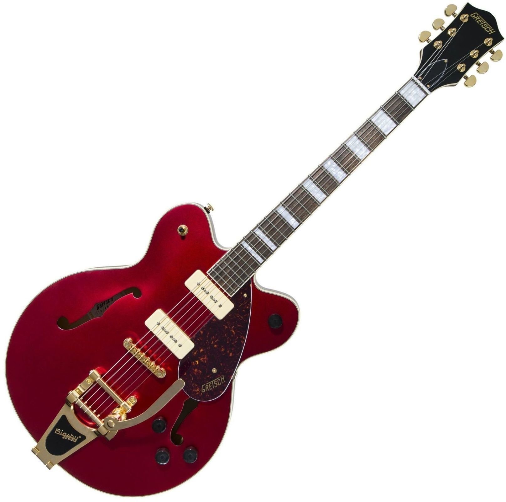 Halvakustisk gitarr Gretsch G2622TG Streamliner P90 Candy Apple Red