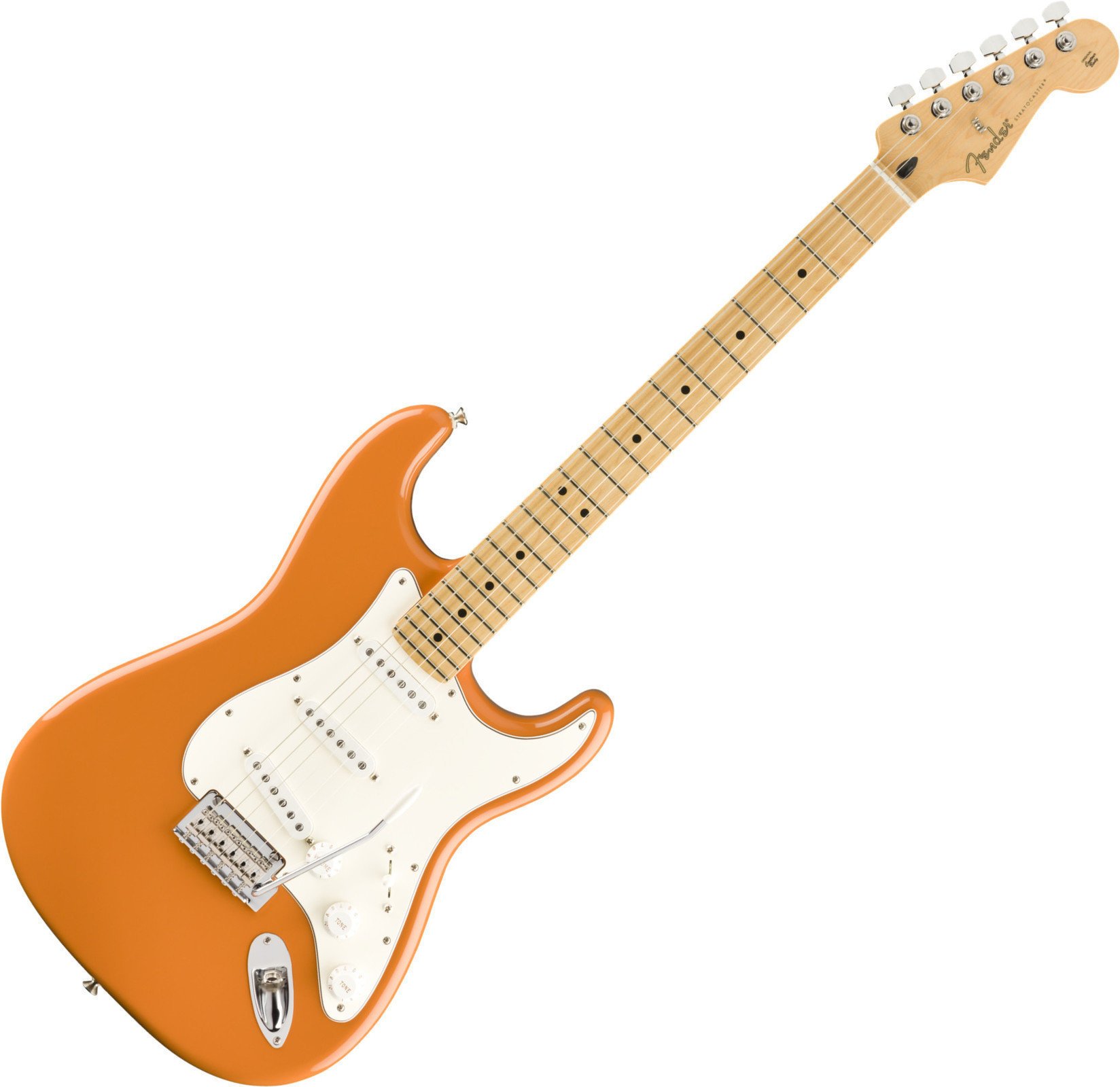 Elektromos gitár Fender Player Series Stratocaster MN Capri Orange