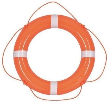 Záchranný prostriedok pre loď Talamex Lifebuoys PVC Orange/White