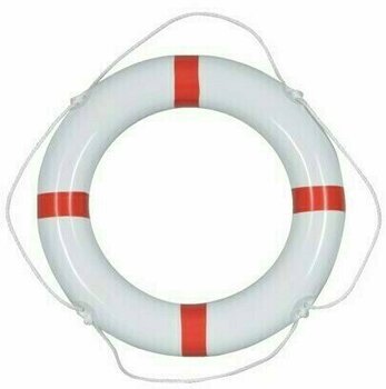 Lodní záchranné prostředky Talamex Lifebuoys PVC White/Red - 1