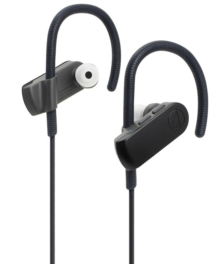 Bezprzewodowe słuchawki douszne Audio-Technica ATH-SPORT50BT Black