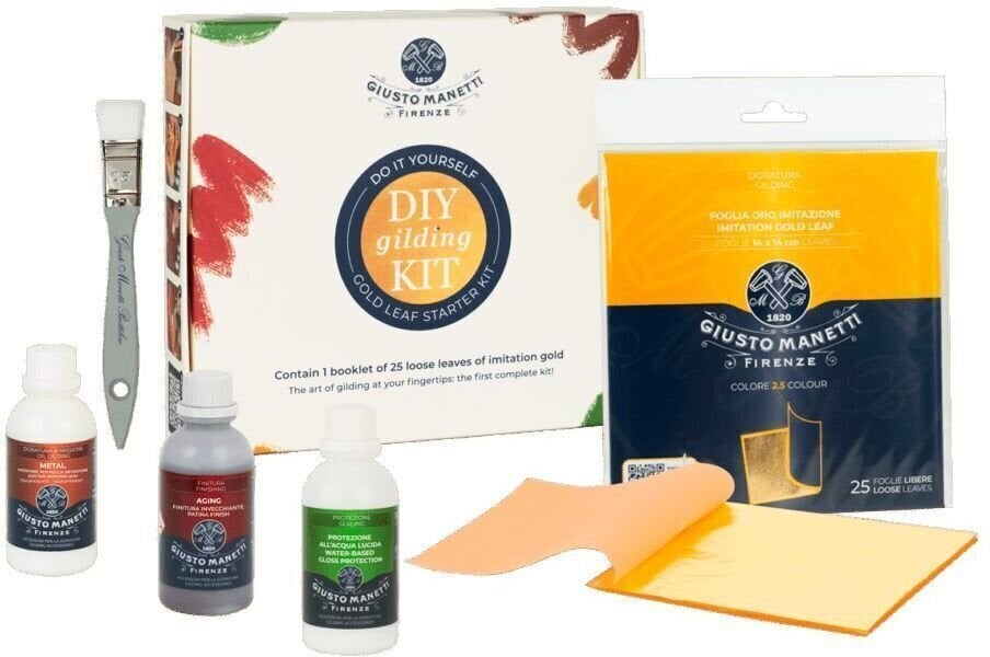 Gullbelegg Giusto Manetti Battiloro 2ZKITIMI Gilding Kit Gold