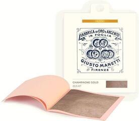 Kultapinnoitus Giusto Manetti Battiloro Gold Leaf Booklet Champagne Gold 22,5 kt