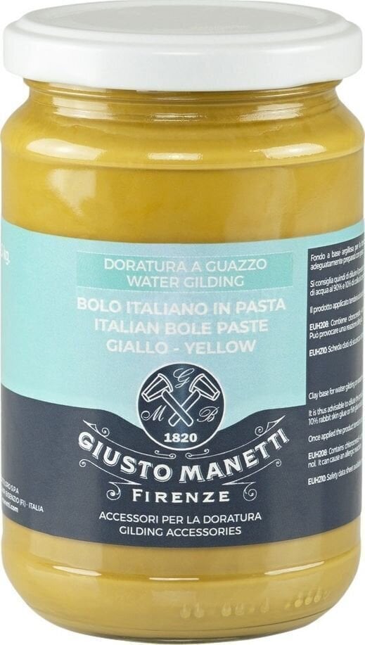Kultapinnoitus Giusto Manetti Battiloro 2ZDP8G300 Italian Bole Yellow 0,3 kg