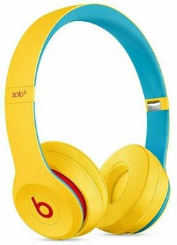 Bezdrátová sluchátka na uši Beats Solo3 Club Yellow - 1