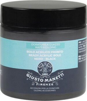 Banhado a ouro Giusto Manetti Battiloro 2ZDPACN110 Acrylic Bole Ready to Use 125 ml Black - 1