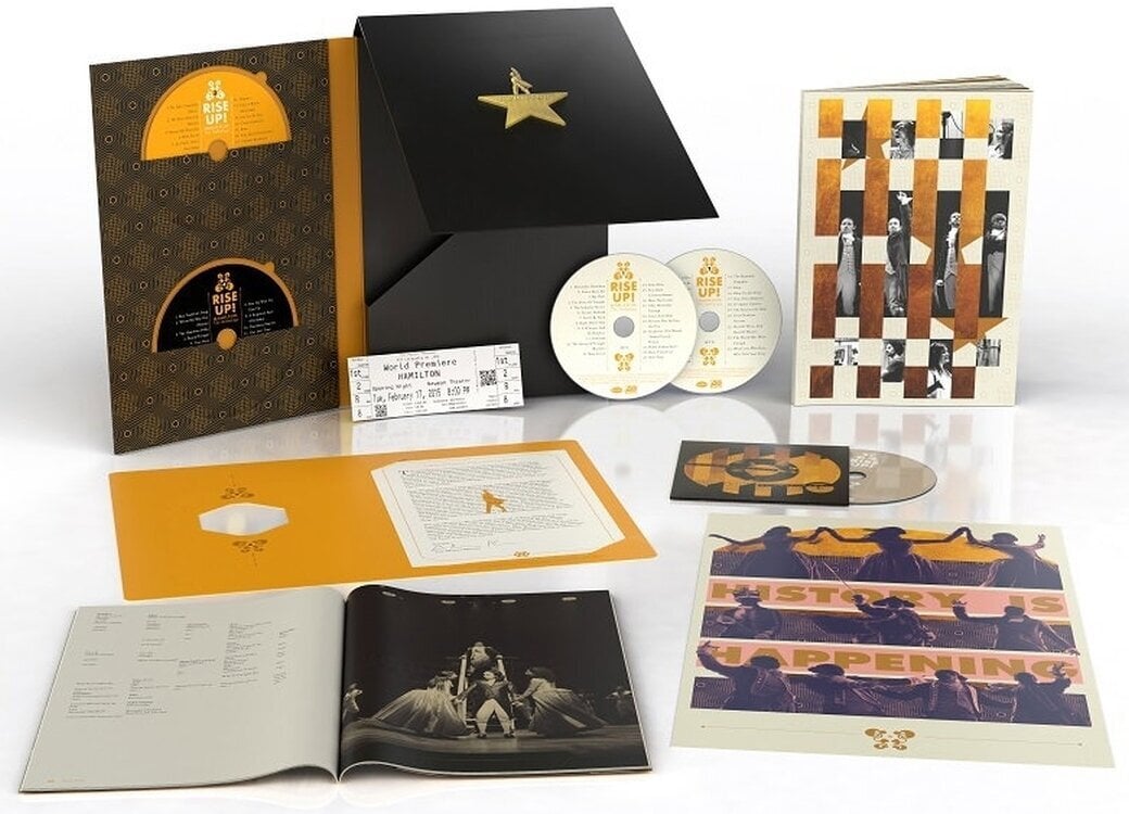 Musiikki-CD Lin-Manuel Miranda - Rise Up! Hamilton: The Anthology (Box Set) (5 CD)