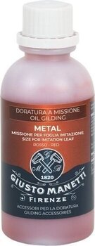 Banhado a ouro Giusto Manetti Battiloro 2ZDOPMTR125 Metal Size for Imitation Leaf 125 ml Red - 1