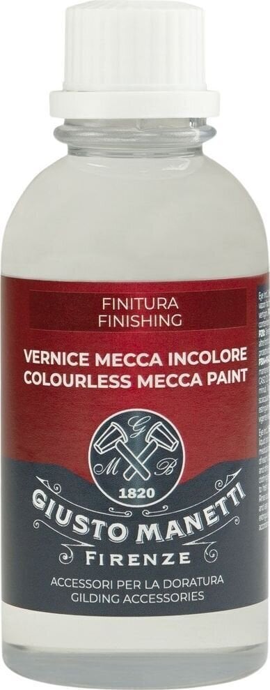 Banhado a ouro Giusto Manetti Battiloro 2ZMECT125 Colourless Mecca Paint 125 ml