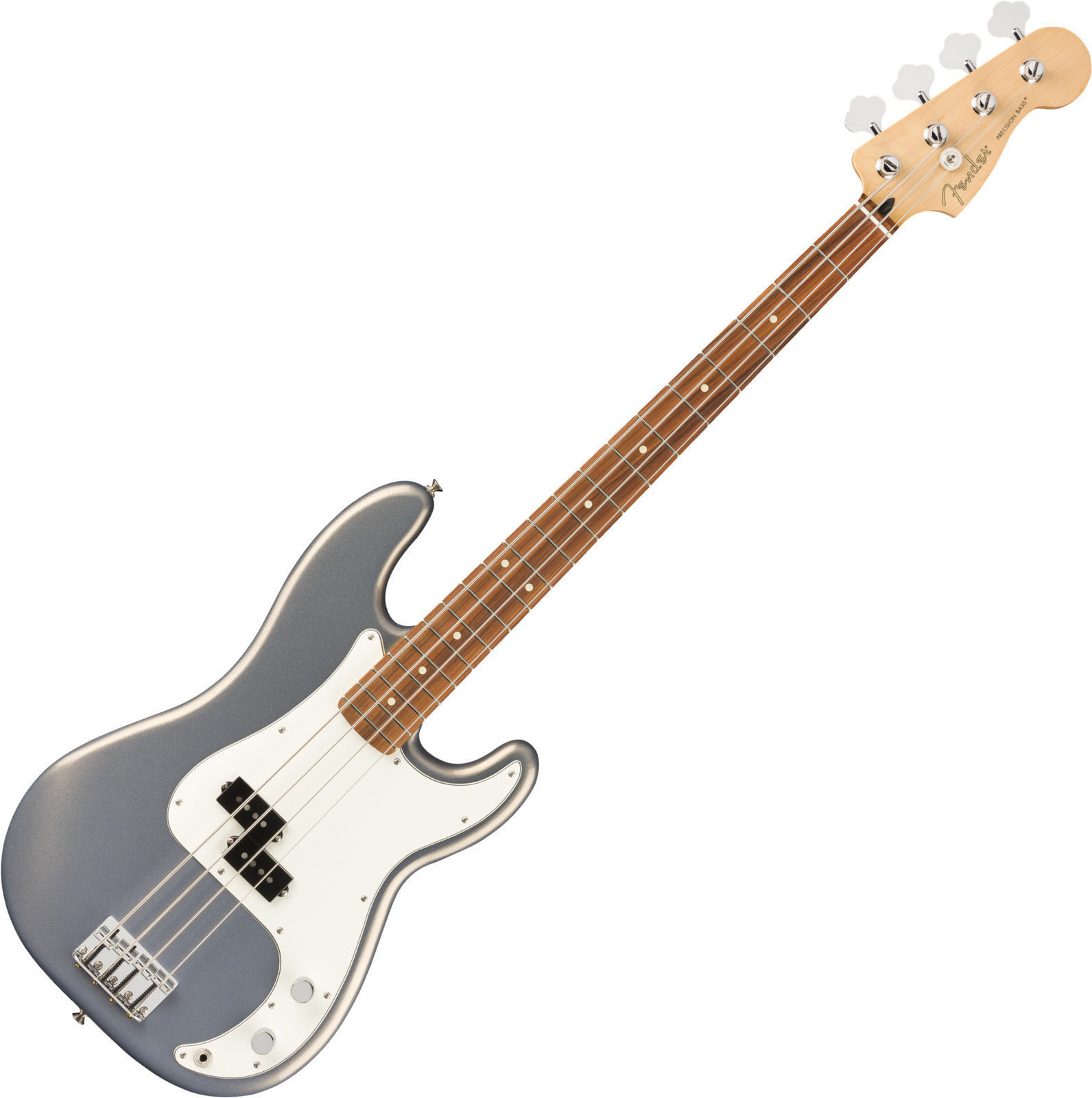 Elektrische basgitaar Fender Player Series Precision Bass PF Silver
