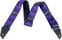 Tekstylne gitarowe pasy Jackson Strap Double V Black/Purple