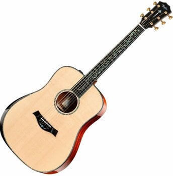 Dreadnought elektro-akoestische gitaar Taylor Guitars PS10e Presentation Dreadnought Cocobolo Natural - 1
