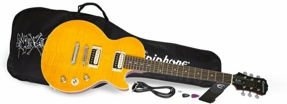Elektrická kytara Epiphone Slash AFD LP Special-II Guitar Appetite Amber - 1