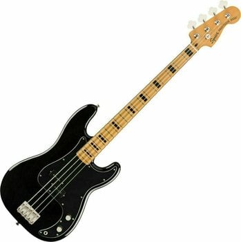 4-string Bassguitar Fender Squier Classic Vibe 70s Precision Bass MN Black - 1