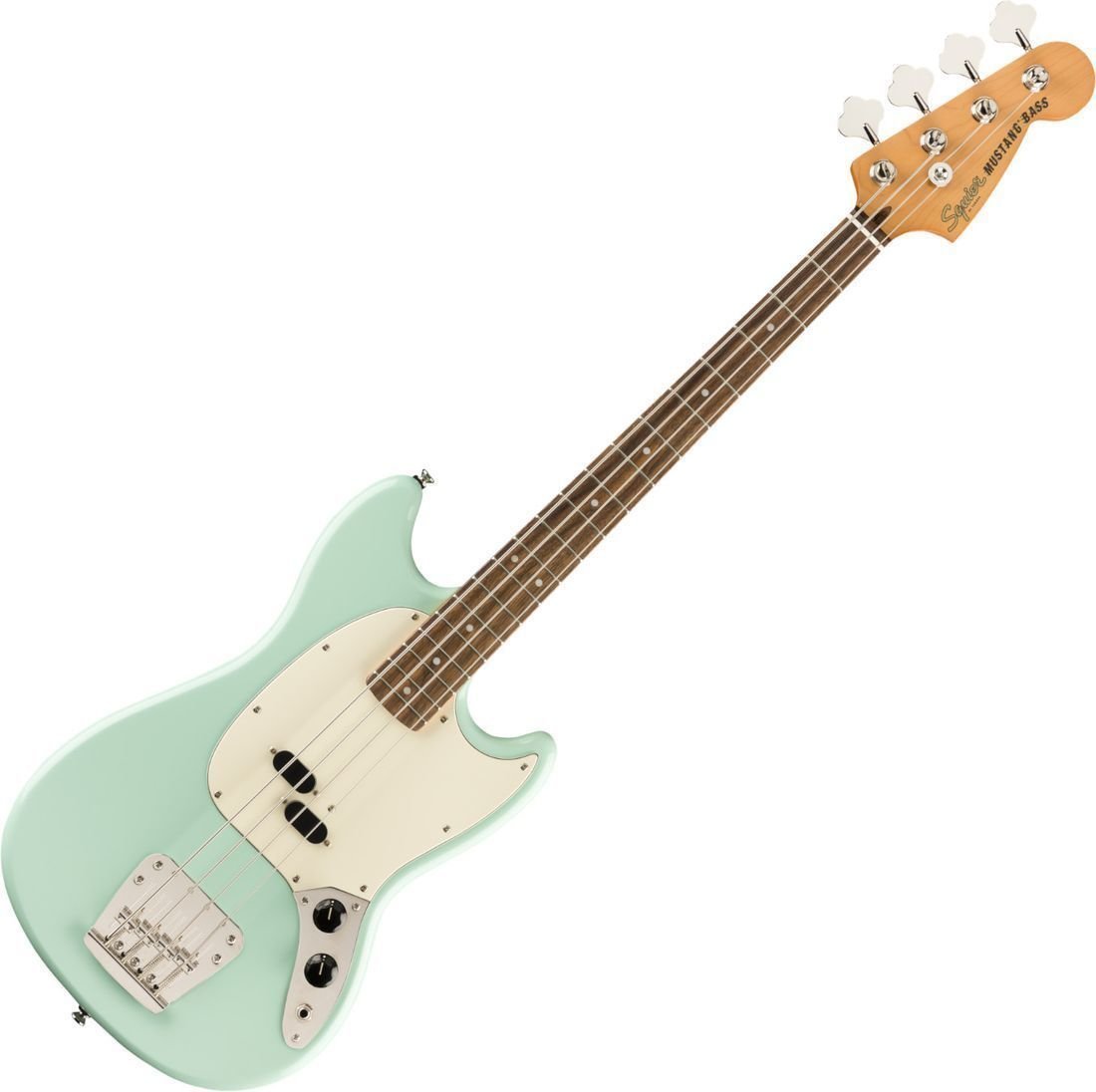 4-kielinen bassokitara Fender Squier Classic Vibe 60s Mustang Bass LRL Surf Green