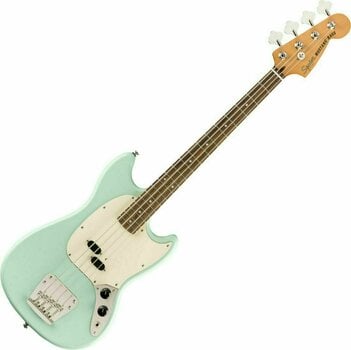 4-string Bassguitar Fender Squier Classic Vibe 60s Mustang Bass LRL Surf Green - 1