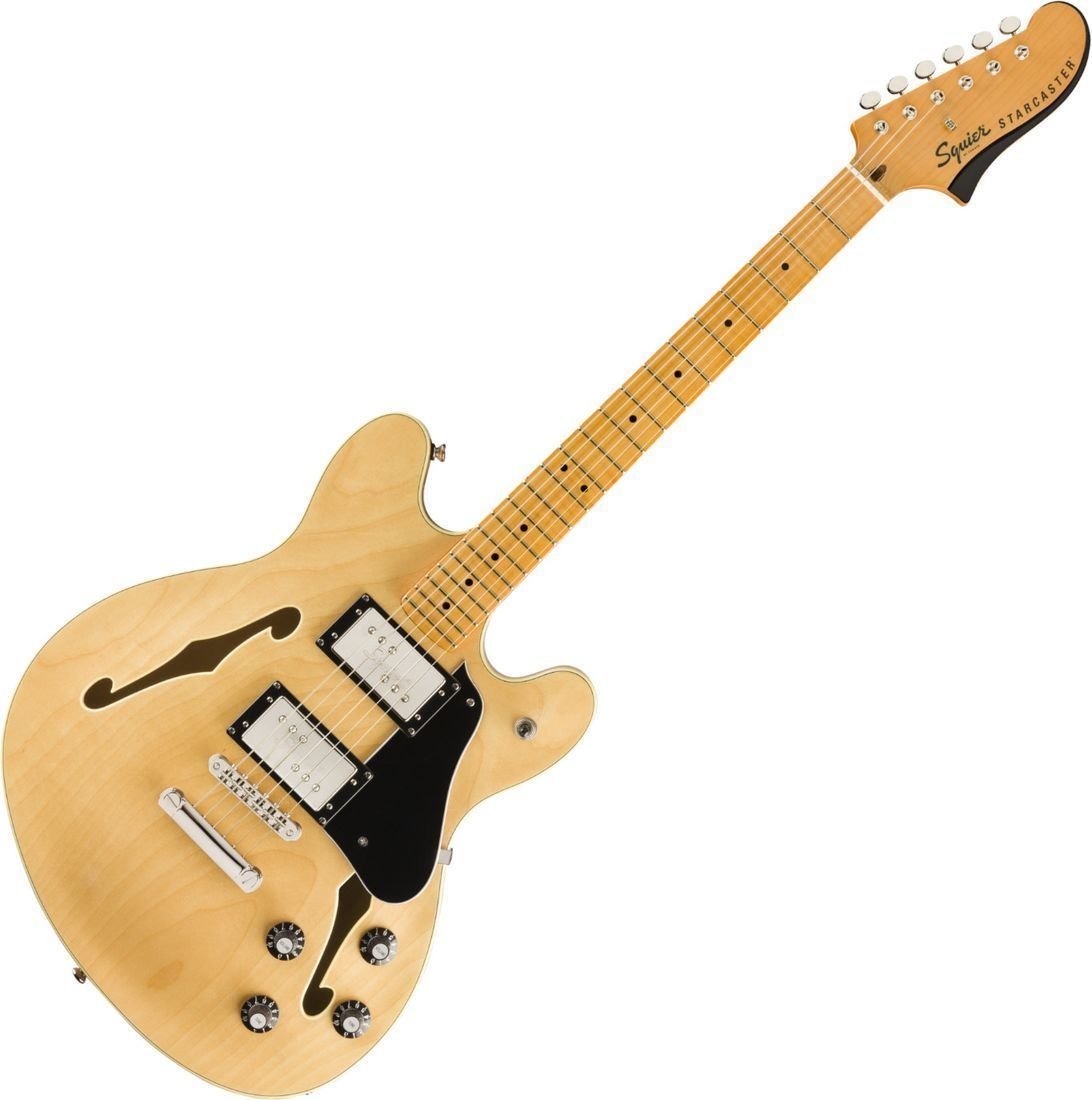 Halbresonanz-Gitarre Fender Squier Classic Vibe Starcaster MN Natural