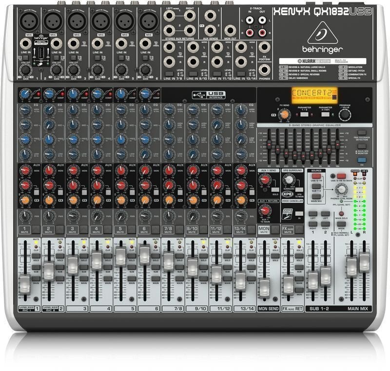 Mixing Desk Behringer XENYX QX1832USB (Pre-owned)