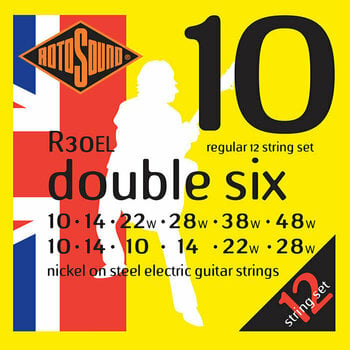 Cordas para guitarra elétrica Mi Rotosound 30 EL - 1