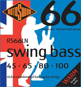 Struny do gitary basowej Rotosound RS66LN - 1