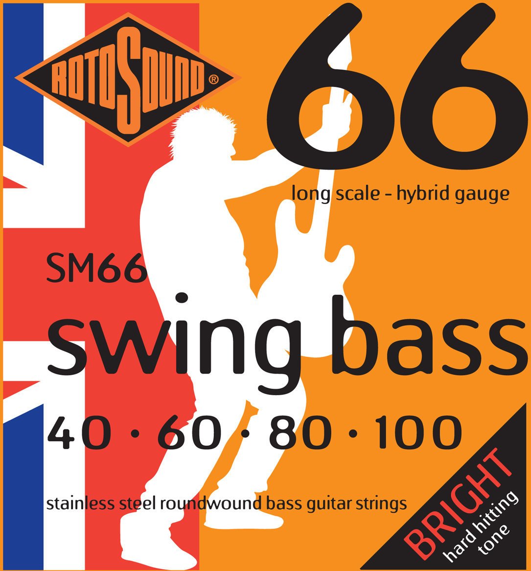 Bassguitar strings Rotosound SM66