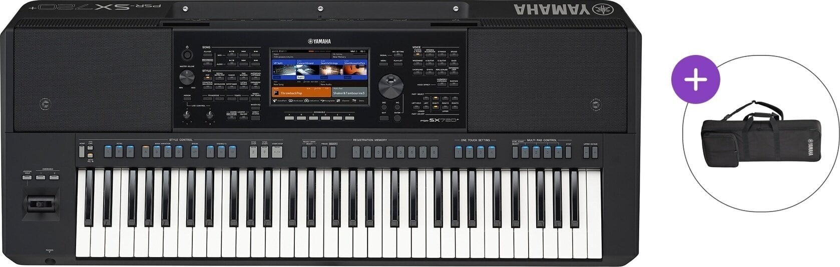 Profesionalna klavijatura Yamaha PSR-SX720+ Basic SET Profesionalna klavijatura