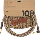 Fender Festival Series Brown 3 μ. Ίσιος - Με γωνία Καλώδιο οργάνου (Σαν καινούργιο)