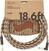 Instrument Cable Fender Festival Series Brown 5,5 m Straight - Angled