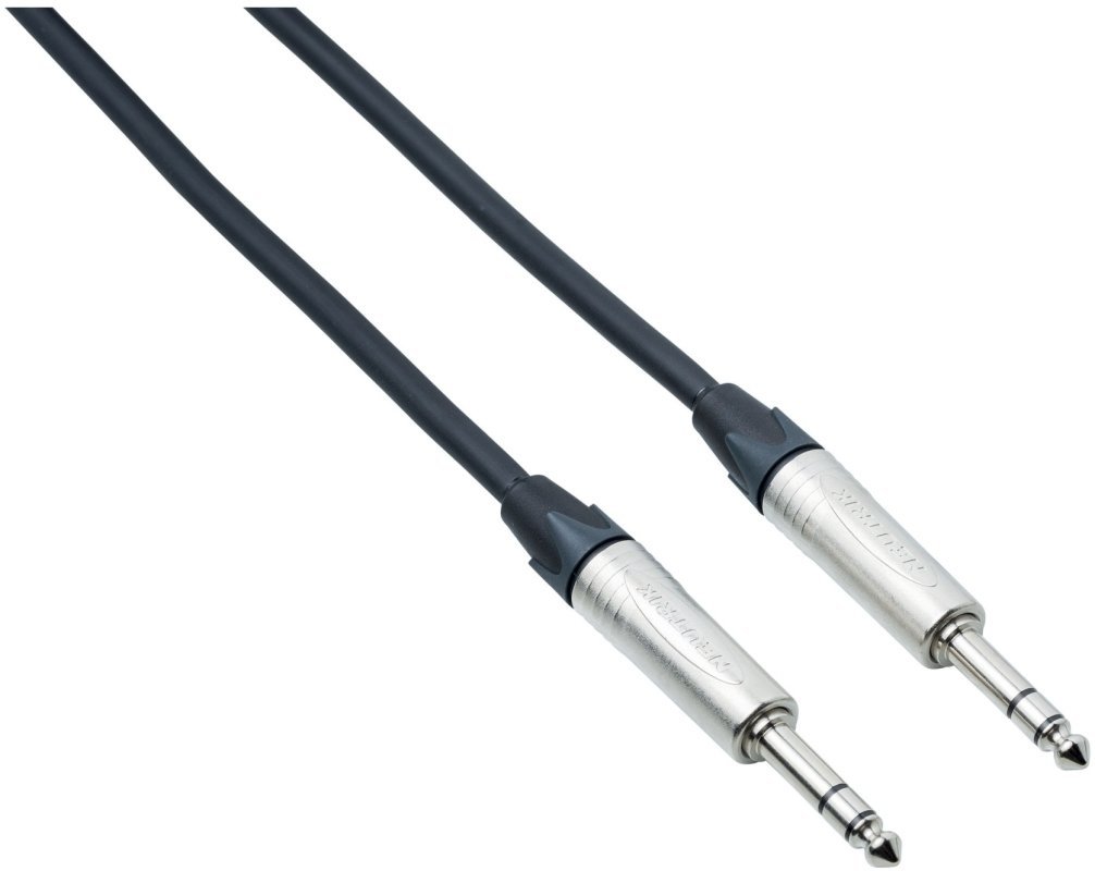 Cablu Patch, cablu adaptor Bespeco NCS50 Negru 50 cm Drept - Drept