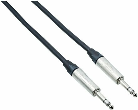 Cablu Patch, cablu adaptor Bespeco NCS50 Negru 50 cm Drept - Drept - 1