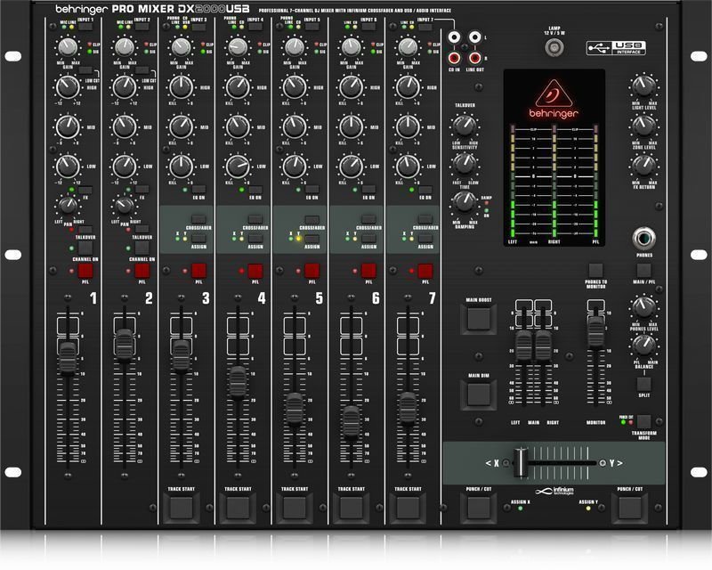 Table de mixage DJ Behringer DX2000USB Table de mixage DJ