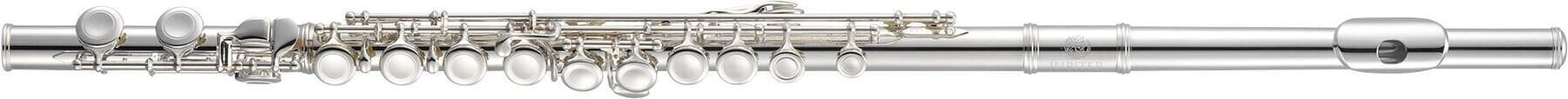 Flauta de orquestra Jupiter JFL700EC-CBox Flute, E mechanism, Solid-silver riser, Concertbox, English Flauta de orquestra