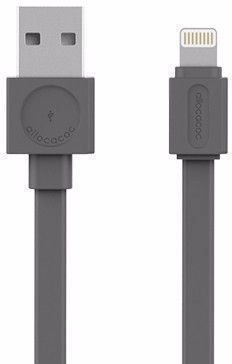 Przewód zasilający PowerCube USBcable Lightning MFI Grey