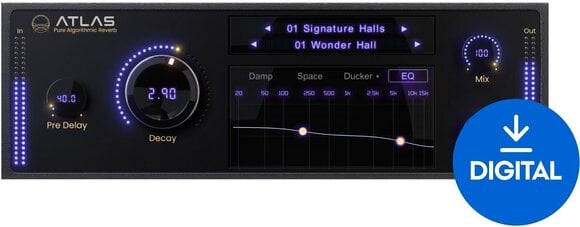 Studio software plug-in effect Waves Atlas Reverb (Digitaal product) - 1