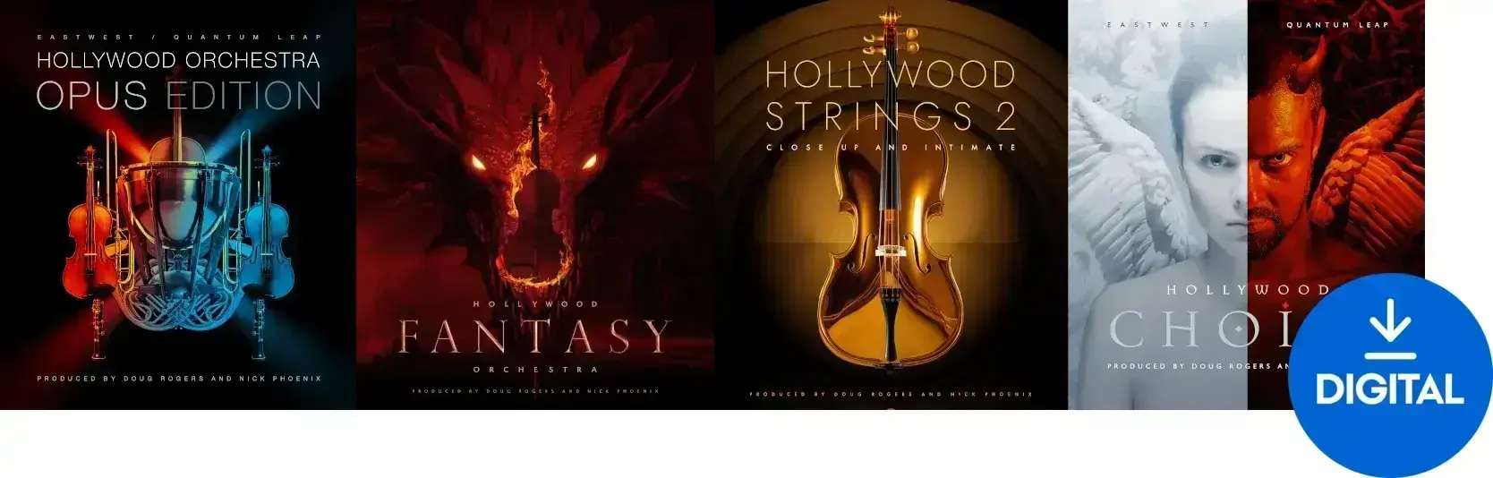 VST Instrument EastWest Sounds EASTWEST HOLLYWOOD COLLECTION (Produto digital)