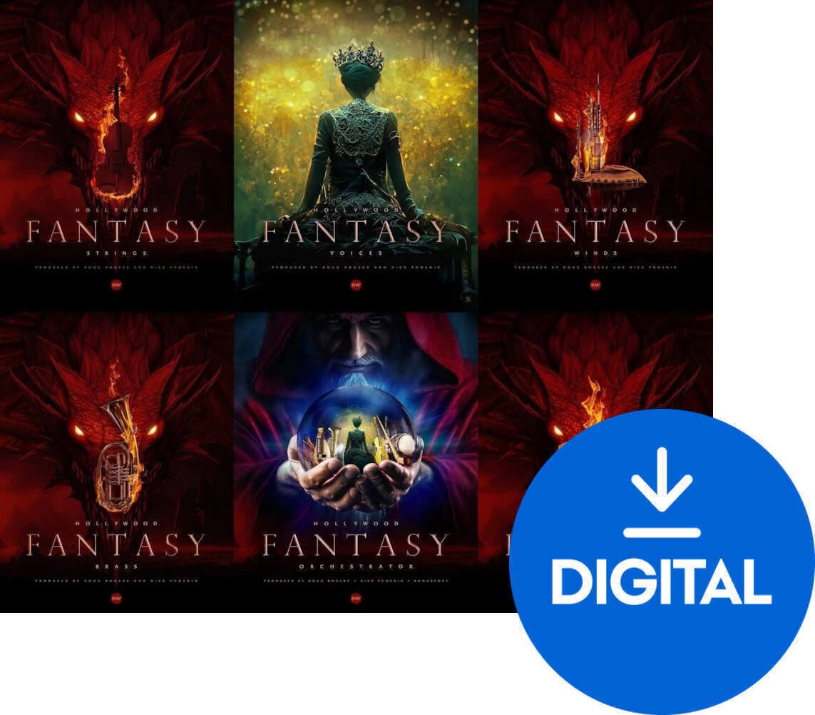 VST instrumentas EastWest Sounds HOLLYWOOD ORCHESTRA/ HOLLYWOOD FANTASY ORCHESTRA (Skaitmeninis produktas)
