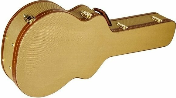 Koffer voor akoestische gitaar Fender Tweed Arch Top Jumbo Guitar Case - 1