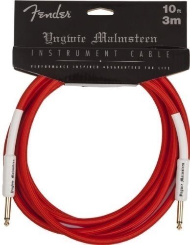 Instrument kabel Fender Yngwie Malmsteen Instrument Cable 10'' Red