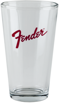 Outros acessórios de música Fender Red Logo Pint Glasses - 1