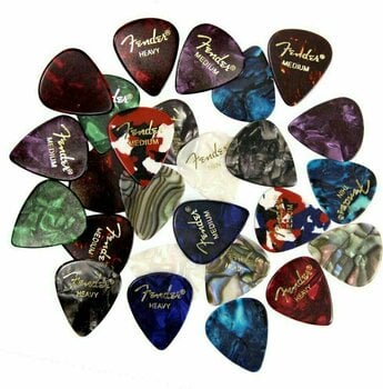 Plectrum Fender Premium Cell Mix Pickpack 24 Plectrum - 1