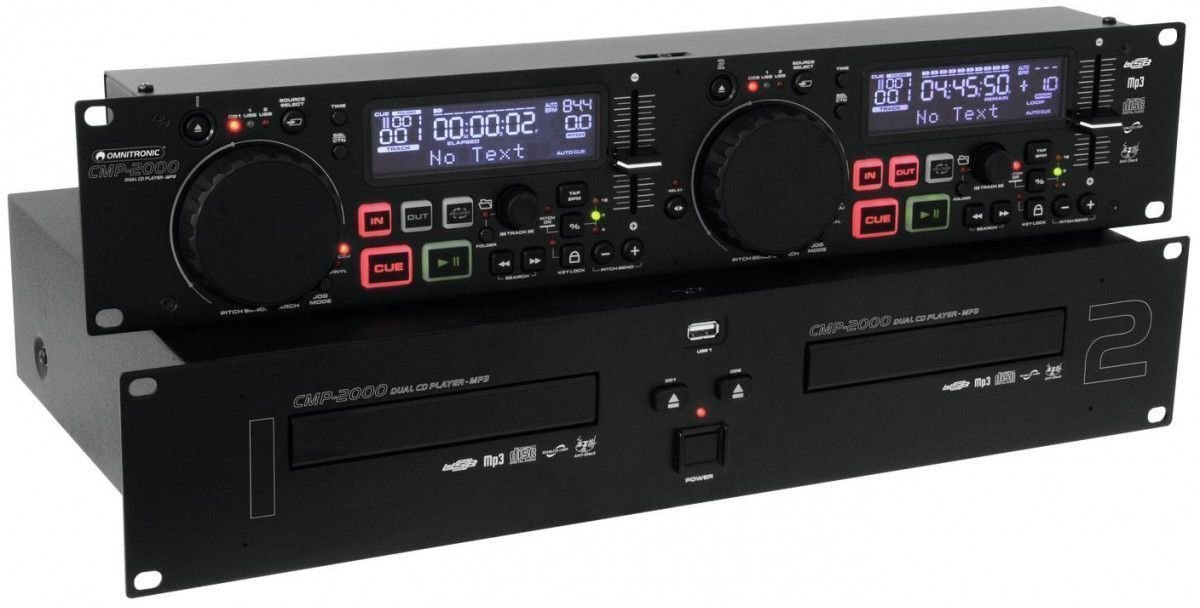 Reproductor de DJ en rack Omnitronic CMP-2000